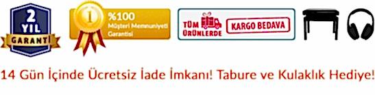 Piyano 2 Yıl Garanti