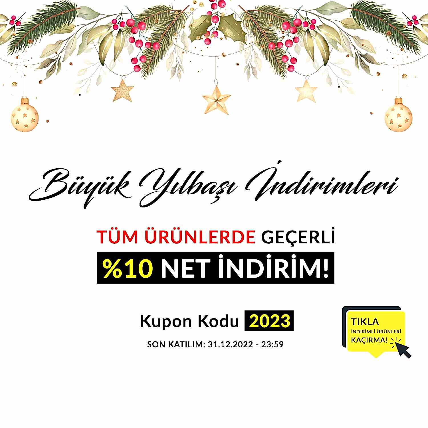 Yılbaşı İndirimleri